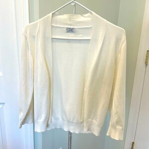 Soft white sweater